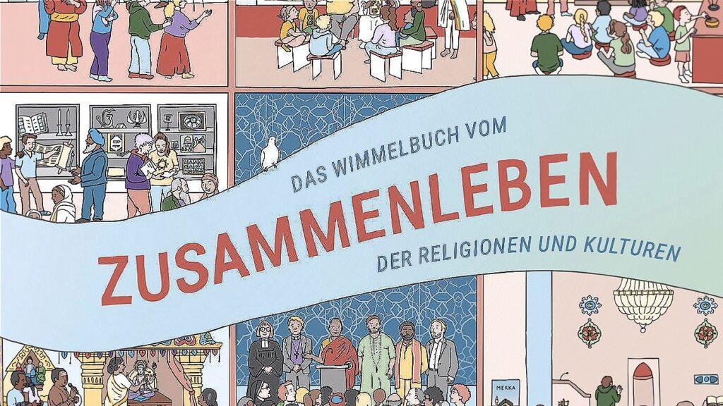 Wimmelbuch "Zusammenleben der Religionen & Kulturen"